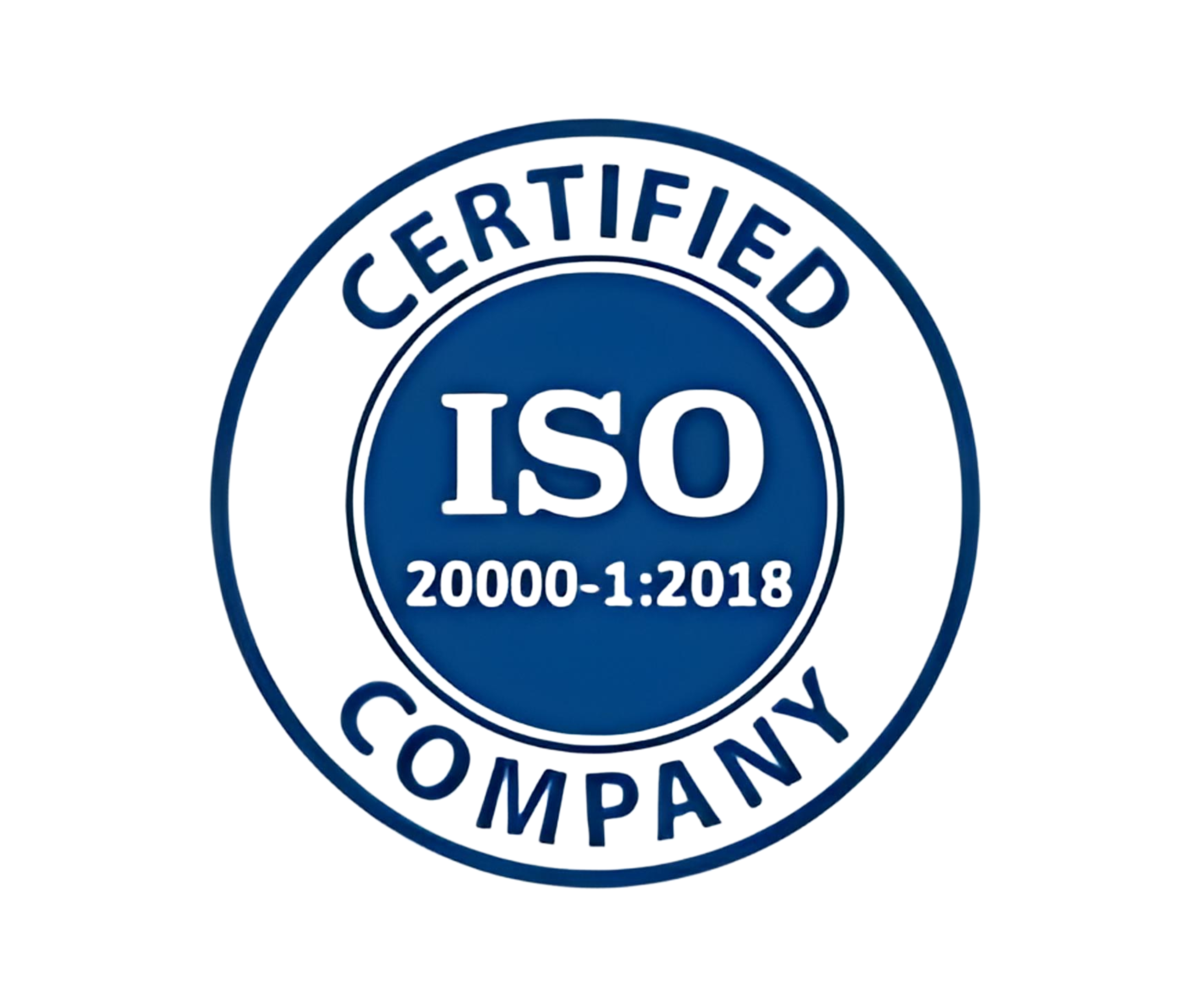 ISO 20000-1:2018 Certified